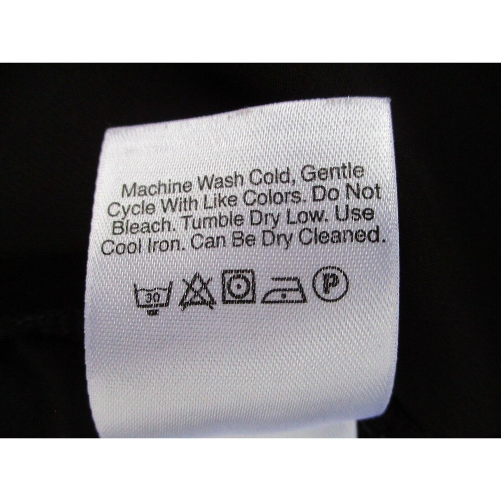 DKNY Sleeveless Tank Top Women's Size XS Silky Black Bodycon Y2K Business - Picture 7 of 14